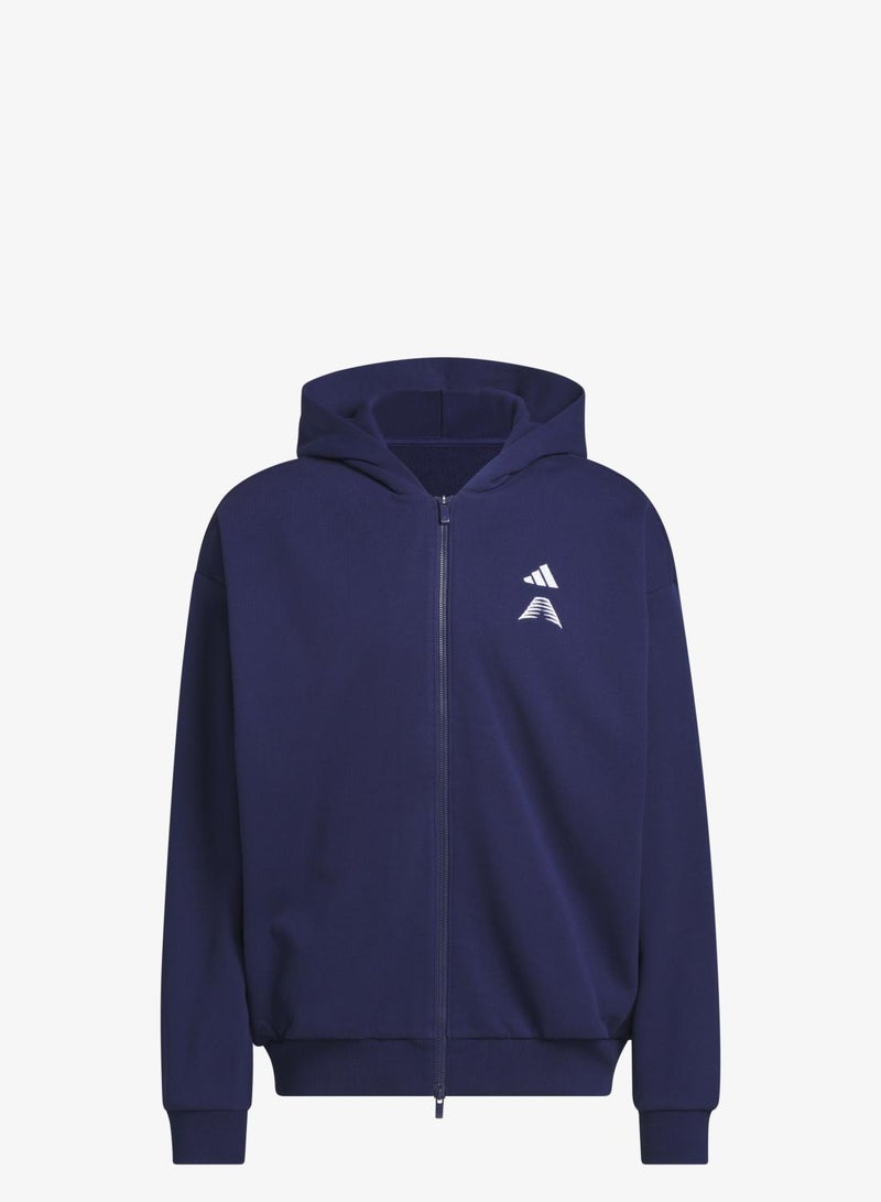 اديداس كنزة ANTHONY EDWARDS FOUNDATION FULL ZIP - Image 1